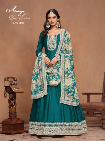 AANAYA VOL 198 BY DANI CREATION DESIGNER GOWN WHOLESALER IN INDIA